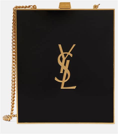 ysl tuxedo clutch.